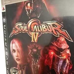 Bandai Namco SoulCalibur IV PS3 Fighting Game Star Wars‎ Darth Vader Excellent